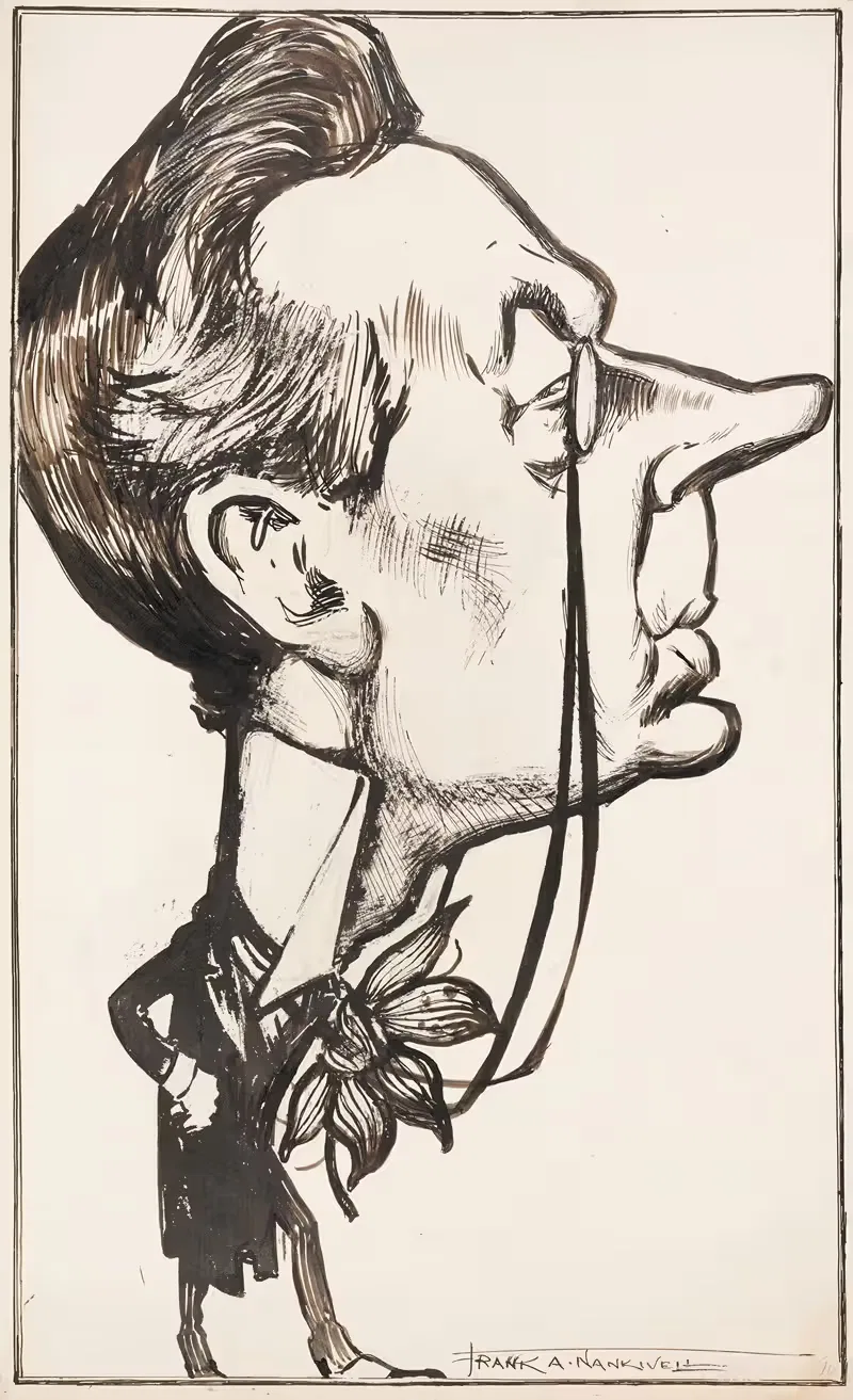 Joseph Camberland by Frank Arthur Nankivell, 1899 — digital art print download