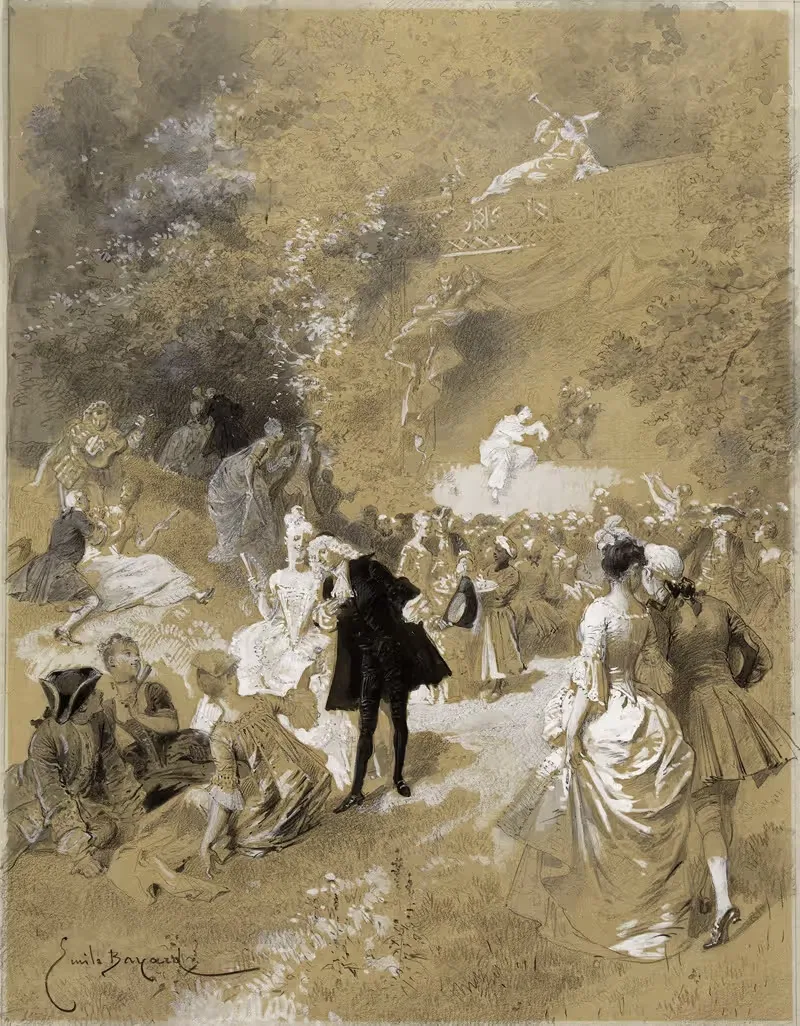 La Fête chez Thérèse — Georges Antoine Rochegrosse