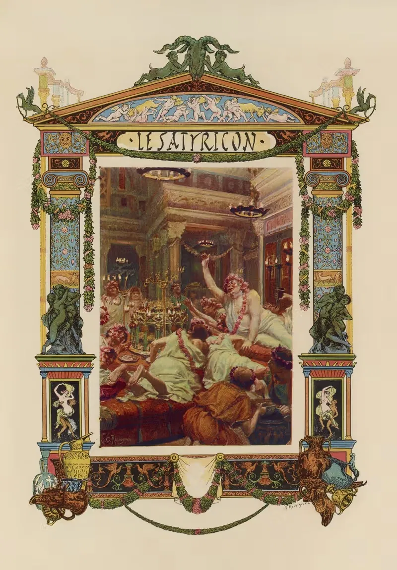 Сатирикон Петра by Жорж Антуан Рошегросс, 1910 — digital art print download