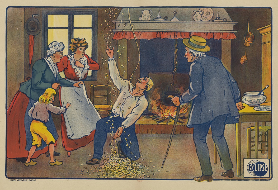 Затмение счастливое самоубийство by Имп. Поль Дюпон, 1909 — digital art print download