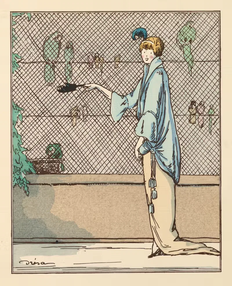 L'Oiseau Bleu (The Blue Bird) — Jacques Drésa