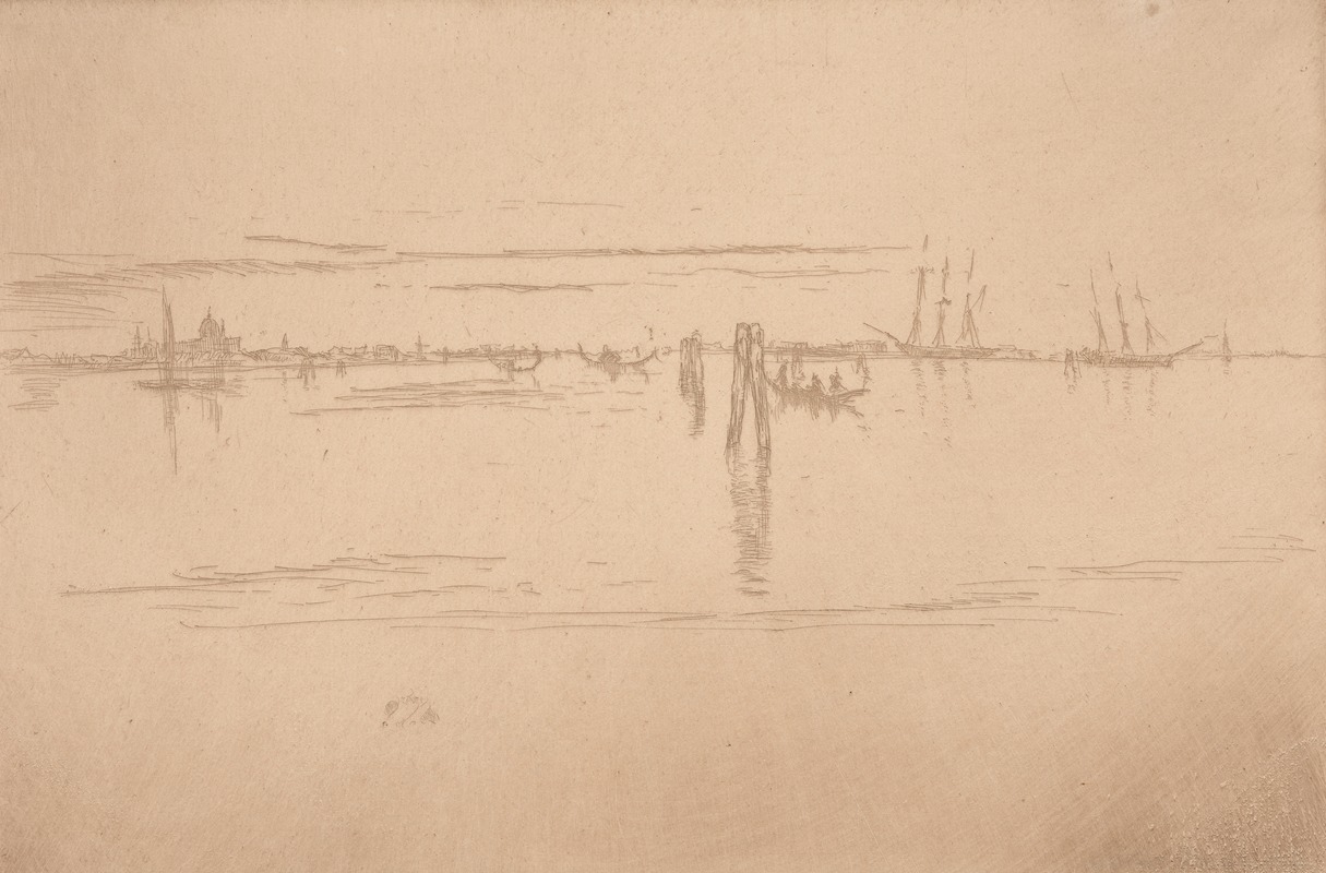 Долгая лагуна by Джеймс Абботт МаКнилл Уистлер, 1879 — digital art print download