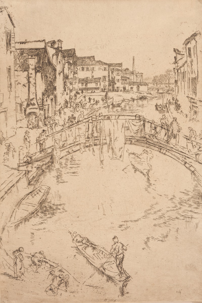 Мост by Джеймс Абботт МаКнилл Уистлер, 1879 — digital art print download