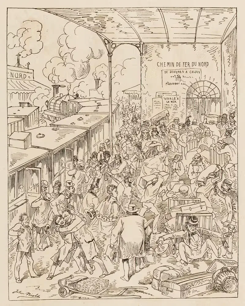 Panorama drolatique by John Nield — digital art print download