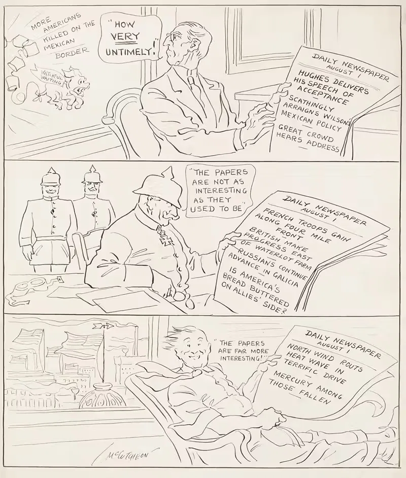 The Day's News from Different Points of View — John Tinney McCutcheon
