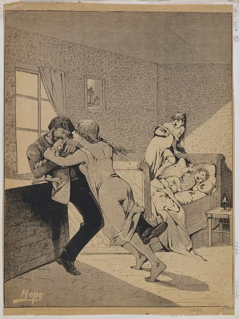 Gravure de presse (Le Journal illustré) — Léon Choubrac