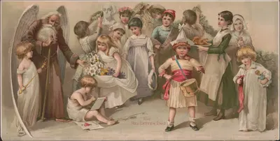 Красные буквы by Лизбет Буллок Хамфри, 1889 — digital art print download