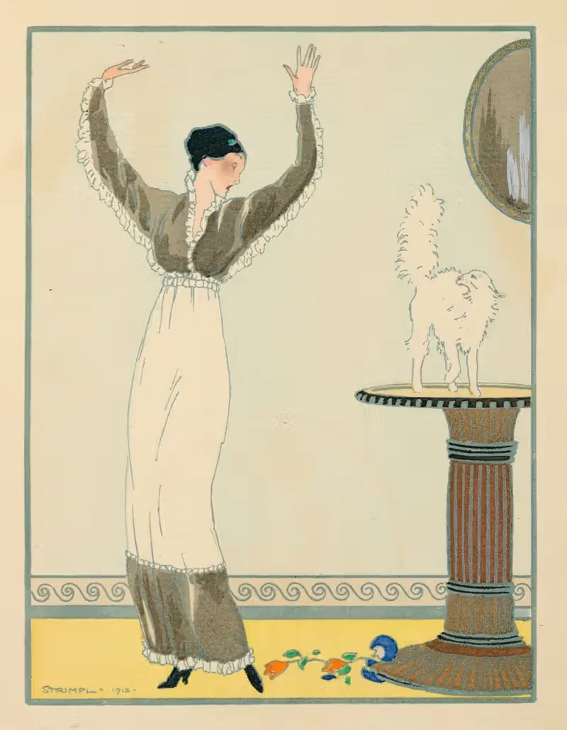 Разбитая ваза by Людвиг Штримпл, 1913 — digital art print download