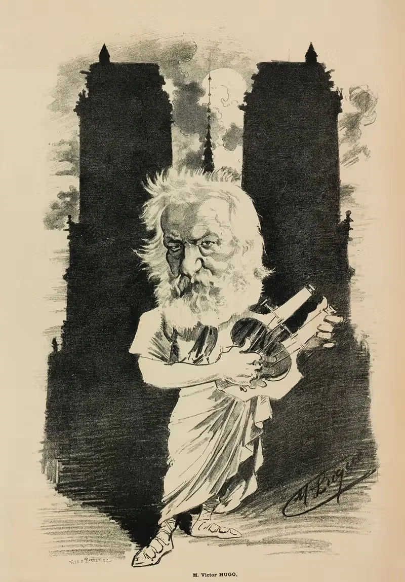 М. Виктор Гюго by Мануэль Луке, 1882 — digital art print download