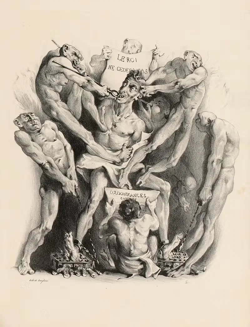 Ах, ты устроишь перевороты by Пьер Ланглюм, 1830 — digital art print download