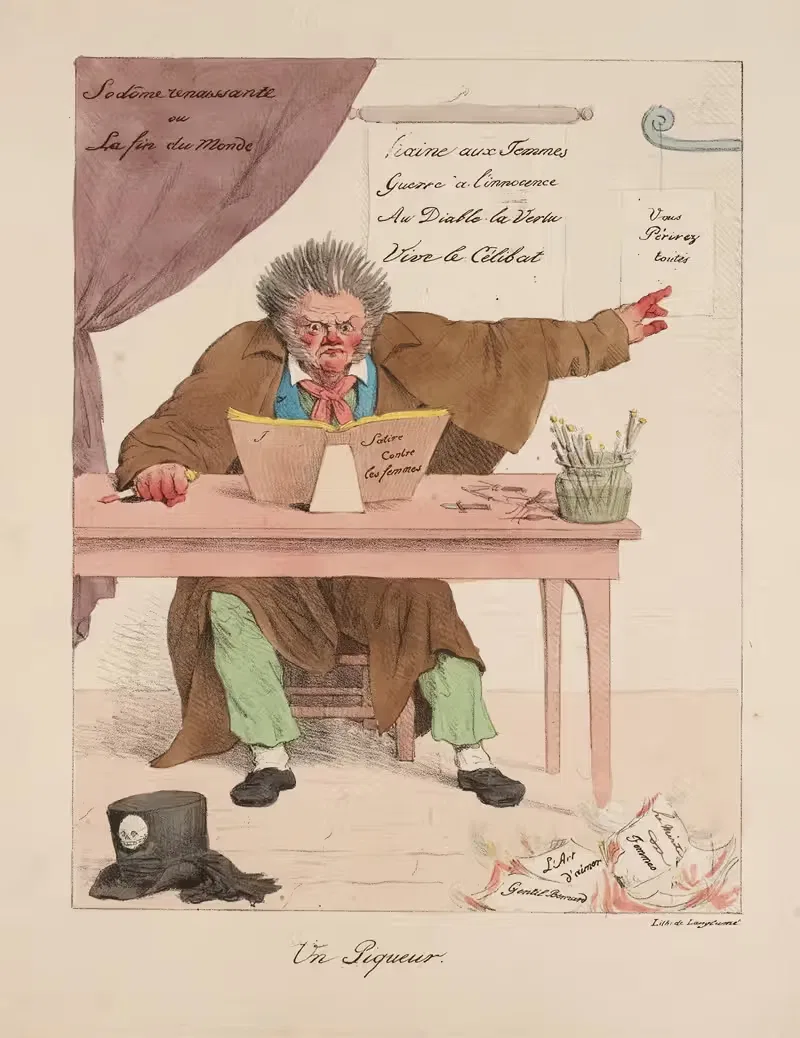 Un Piqueur by Pierre Langlumé — digital art print download