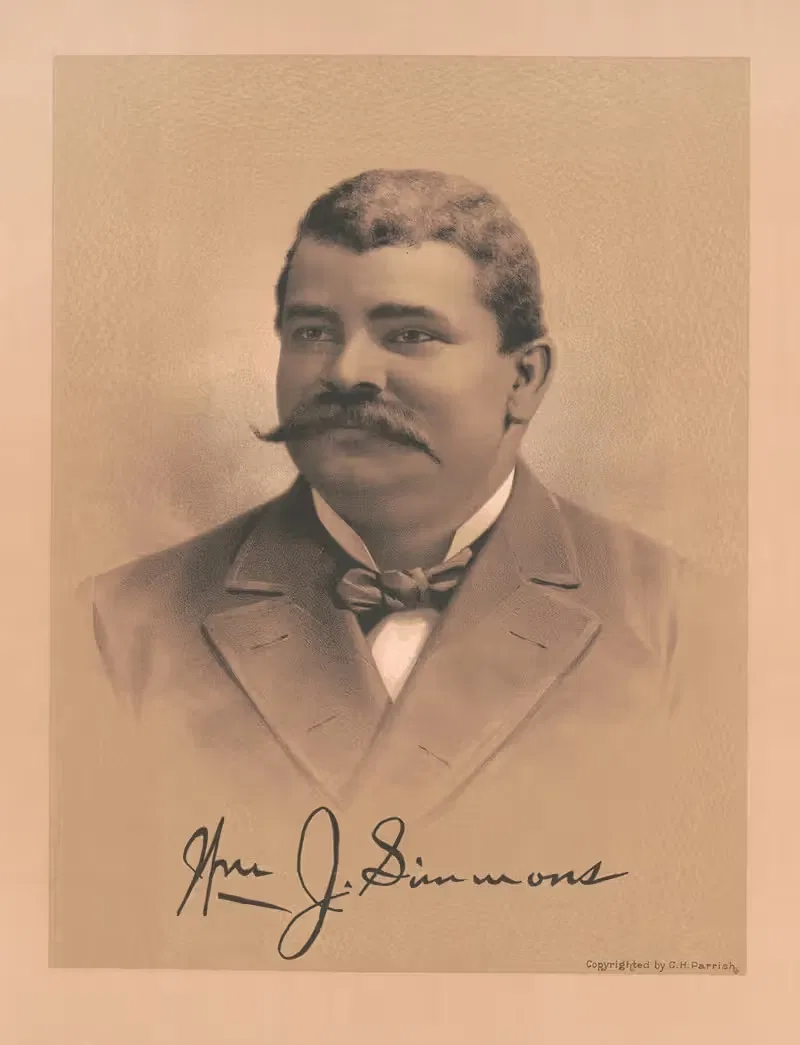 Wm J. Simmons by Strobridge & Co. Lith., 1891 — digital art print download