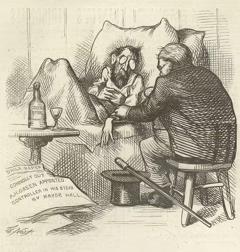 Ужасная доза by Томас Наст, 1871 — digital art print download
