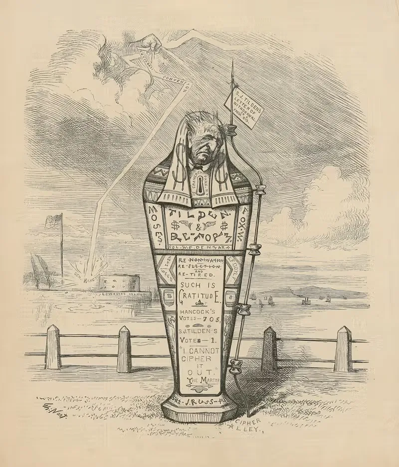 Boom!!! — so near, and yet so far — Thomas Nast