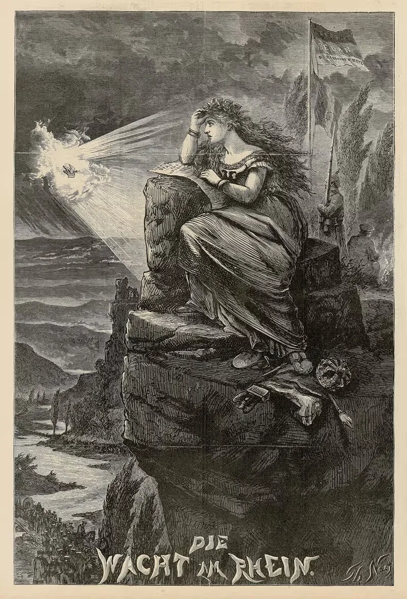 Die wacht am Rhein — Thomas Nast