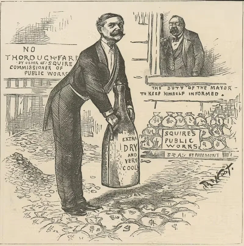 His own avenue will be well paved — Thomas Nast