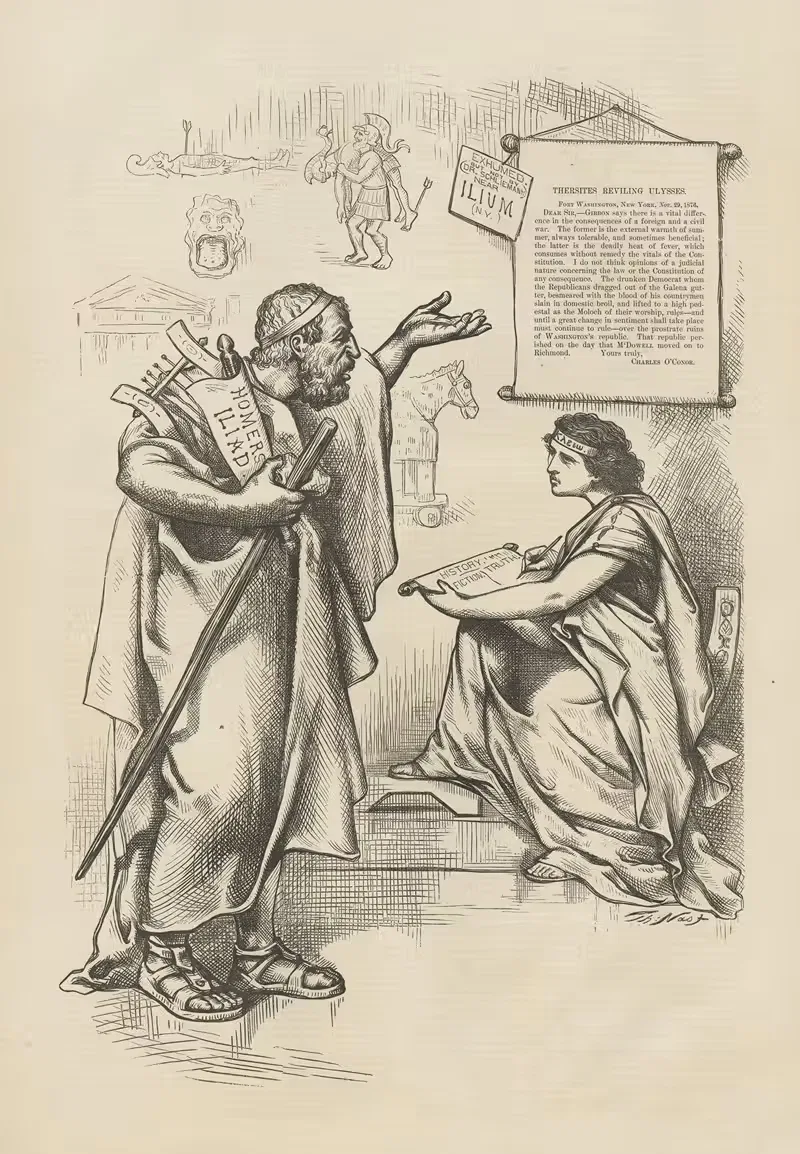История повторяется by Томас Наст, 1877 — digital art print download