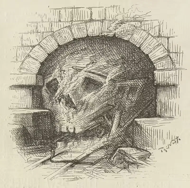 Into the jaws of Death — Thomas Nast