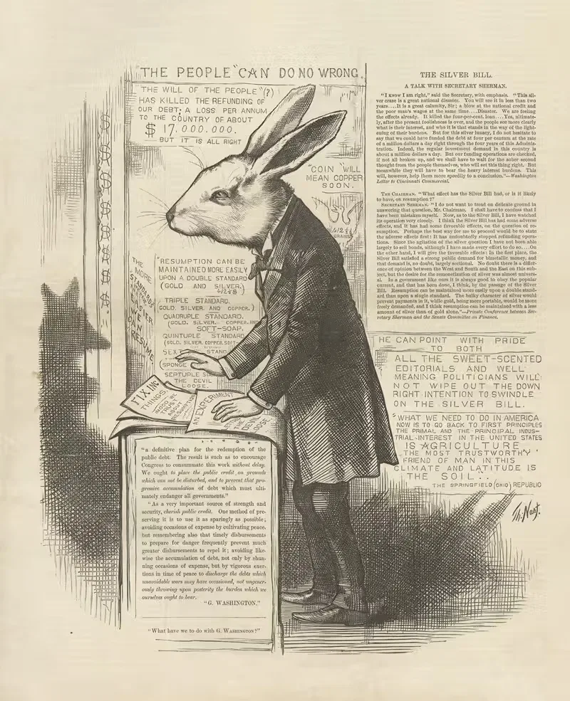 Manhood and honor should have hare hearts — Thomas Nast