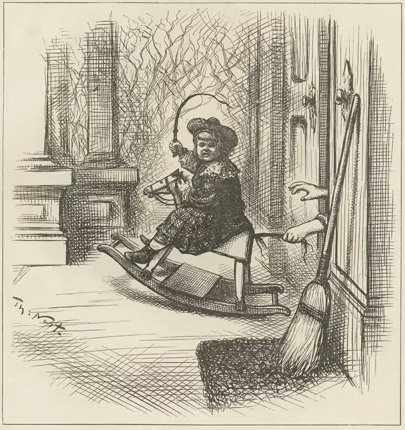 Там О'Шентер by Томас Наст, 1883 — digital art print download
