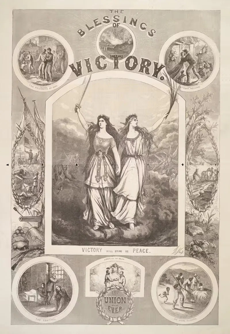 The blessings of victory — Thomas Nast