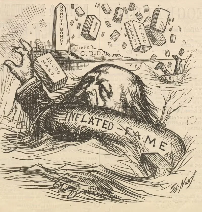The reign of brick-bats — Thomas Nast