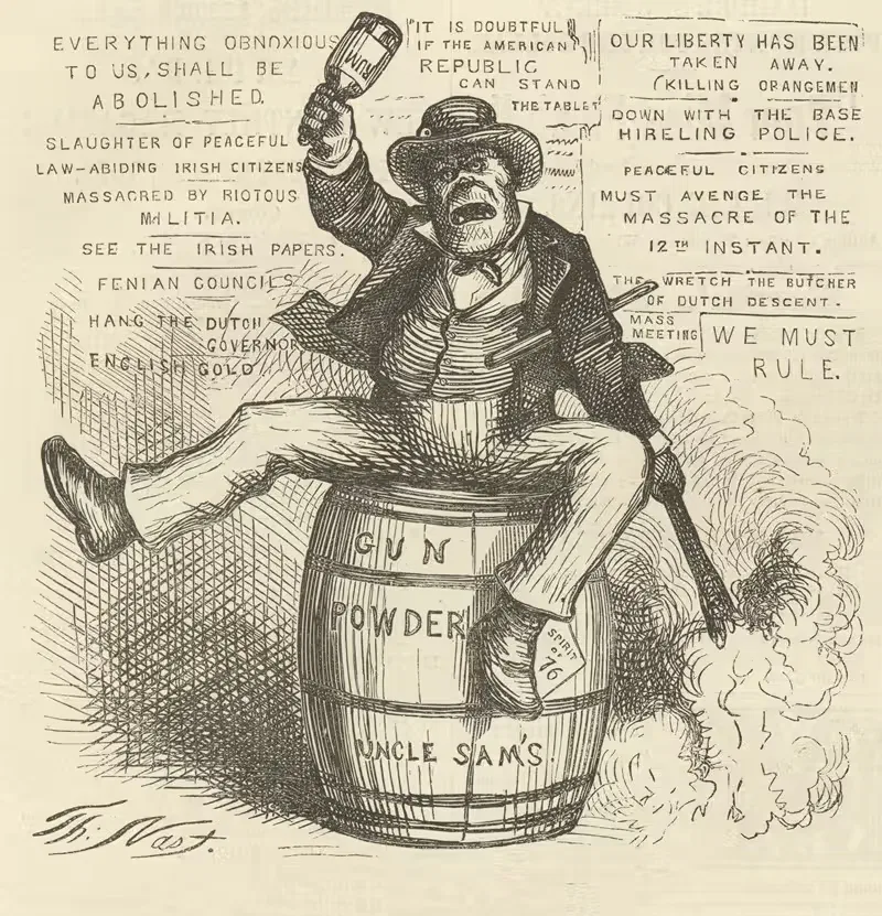 The usual Irish way of doing things — Thomas Nast