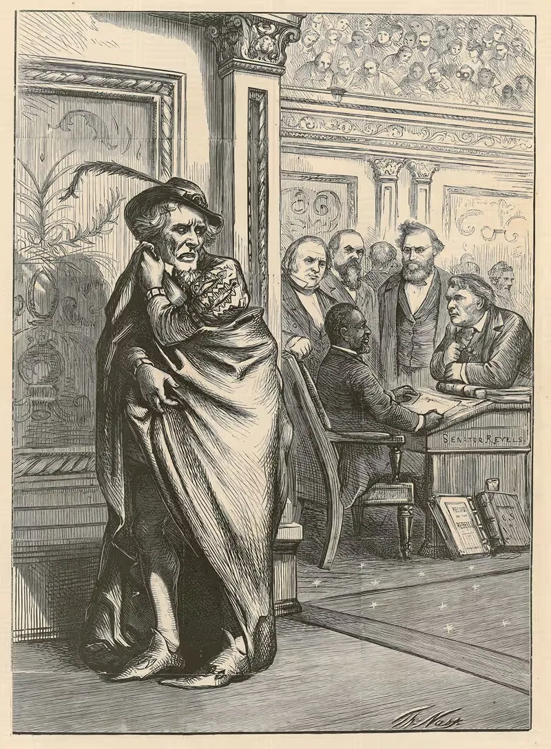 Время творит чудеса 2 by Томас Наст, 1870 — digital art print download