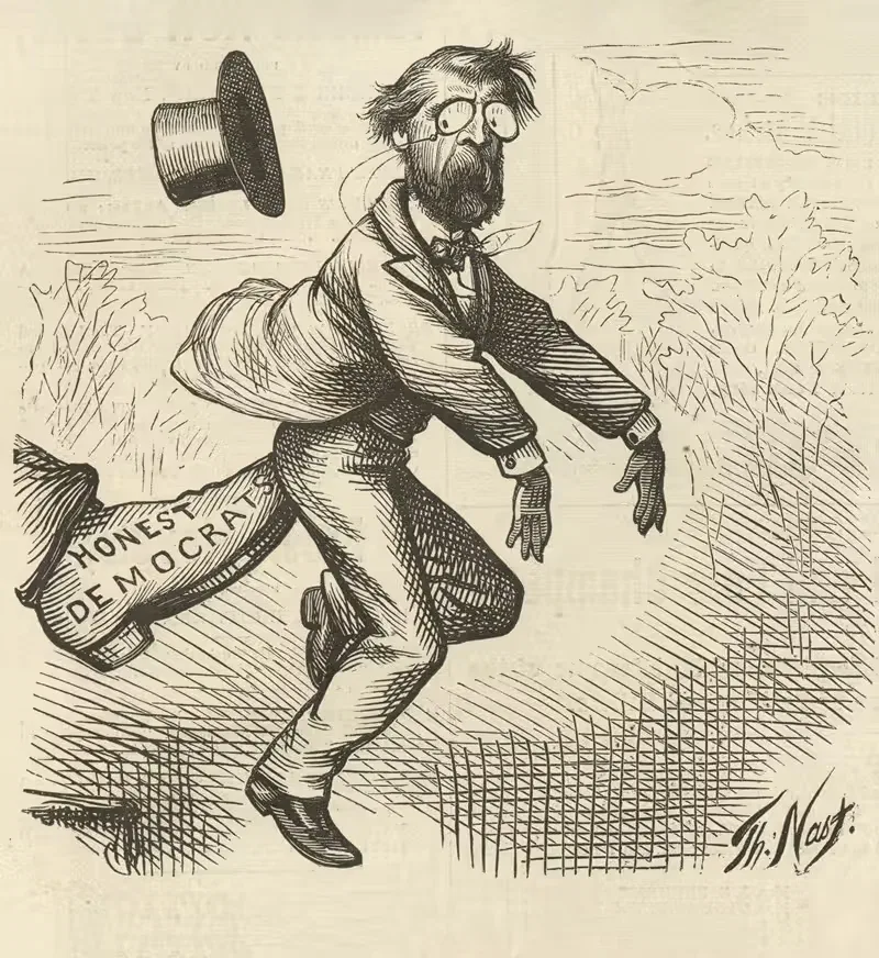 Чему никто не может противоречить by Томас Наст, 1871 — digital art print download