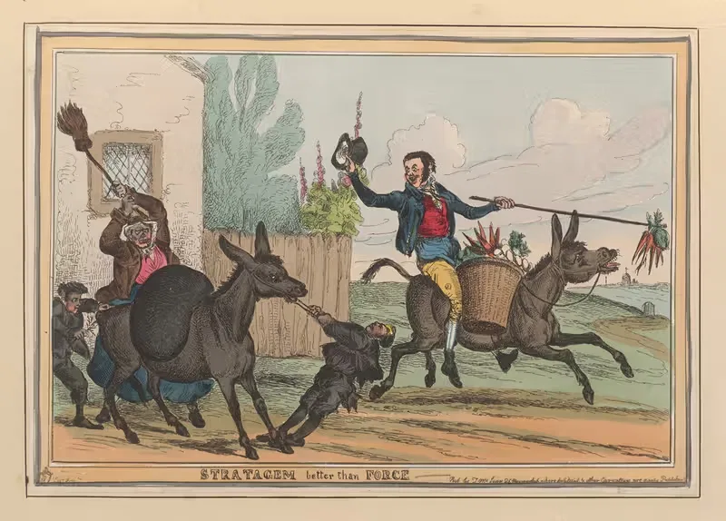 Стратегия лучше силы by Уильям Хит, 1827-1829 — digital art print download