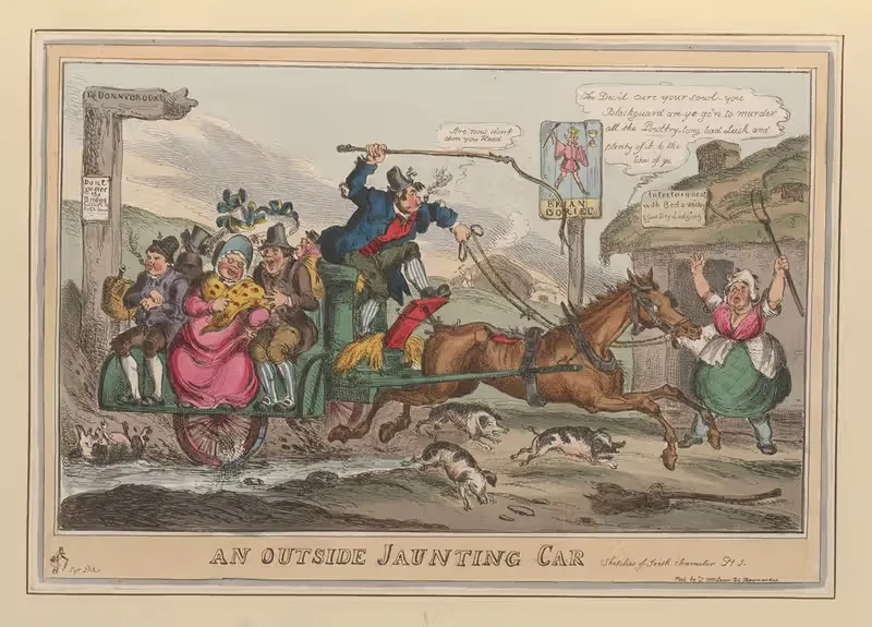Наружная карета by Уильям Хит, 1827-1829 — digital art print download