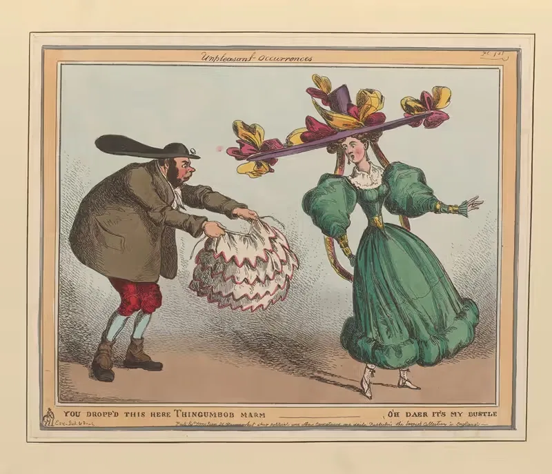 Ты уронила эту штуковину, мэм by Уильям Хит, 1827-1829 — digital art print download