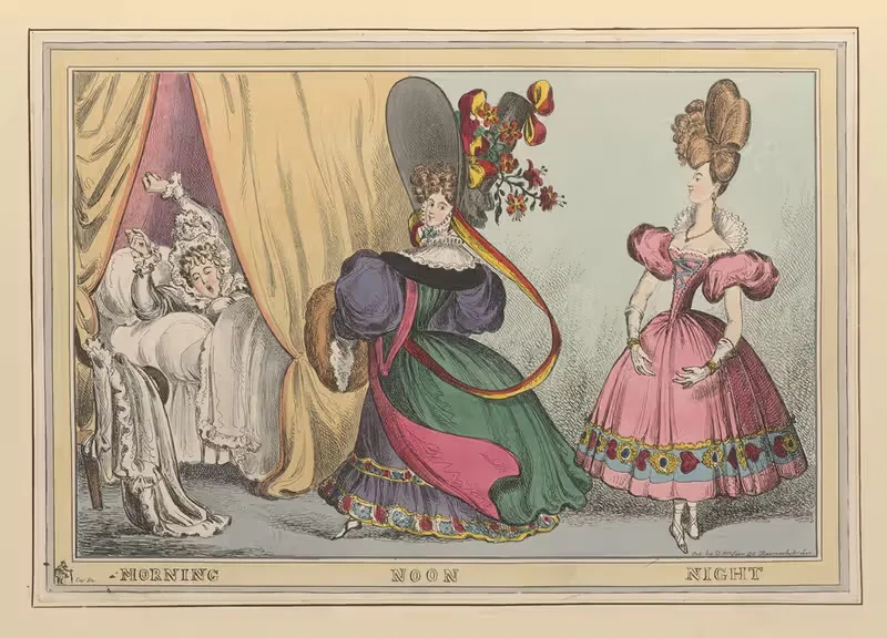Утро, полдень, ночь by Уильям Хит, 1827-1829 — digital art print download