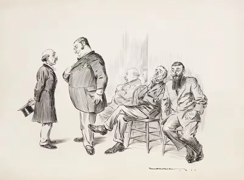 At the Employment Agency — William Henry Walker