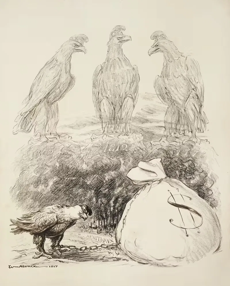 Призраки прошлого by Уильям Генри Уокер, 1917 — digital art print download