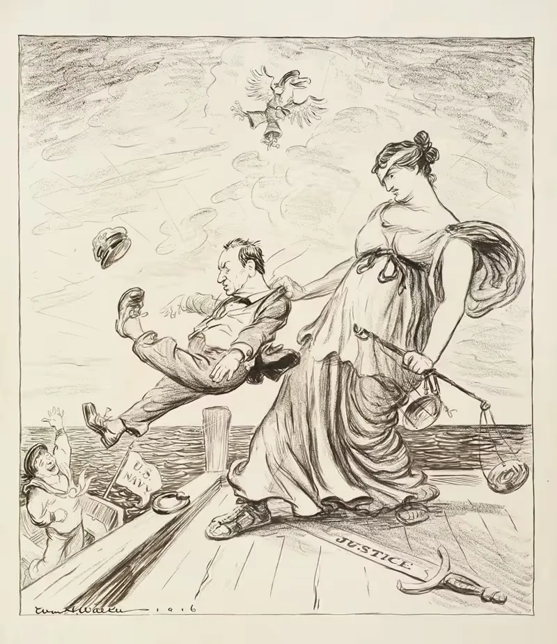 Справедливость к Иосифу. by Уильям Генри Уокер, 1916 — digital art print download