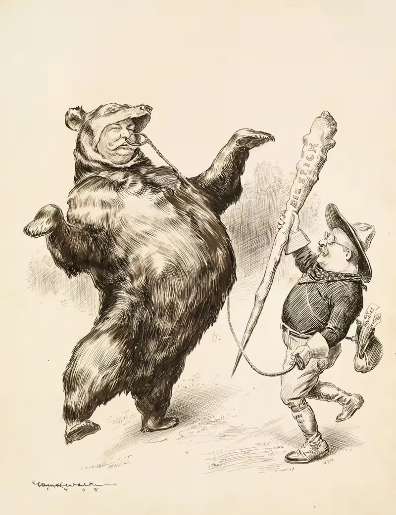 Maka da bear dance. Bill, taka da stick. Use sama as me — William Henry Walker