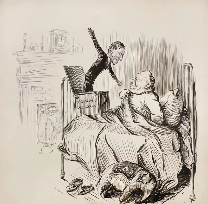 Веселого Рождества by Уильям Генри Уокер, 1912 — digital art print download