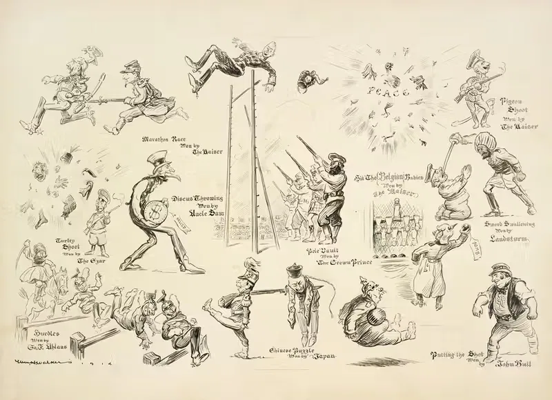 Olympic Games. In the new Berlin Stadium — William Henry Walker