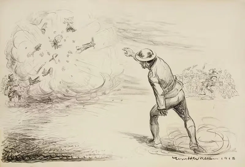 Наша национальная игра в 1918 году — Уильям Генри Уокер