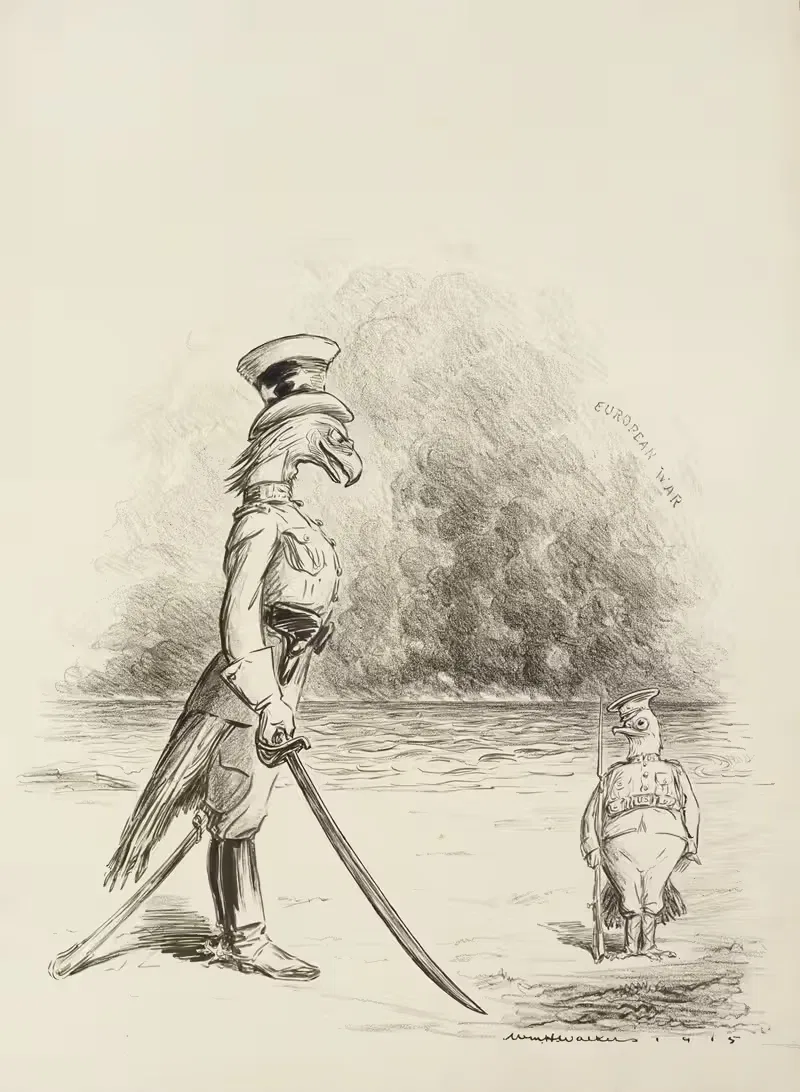 Say, Dovey, do you think we can bluff it — William Henry Walker