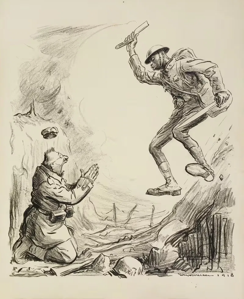 Бритва или стрижка by Уильям Генри Уокер, 1918 — digital art print download