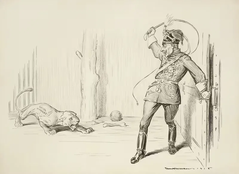 Куб и его тренер by Уильям Генри Уокер, 1915 — digital art print download