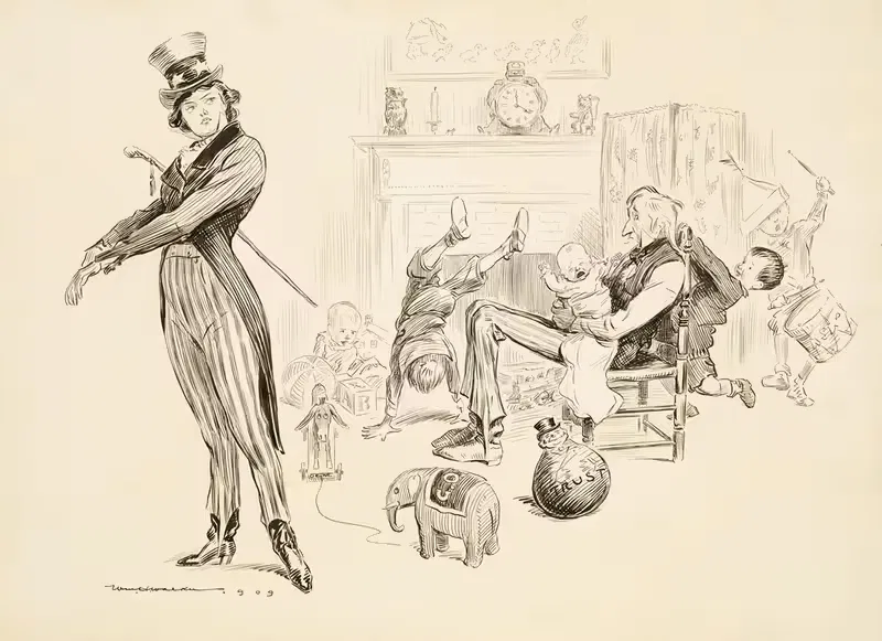 Декларация независимости, 1909 by Уильям Генри Уокер, 1909 — digital art print download