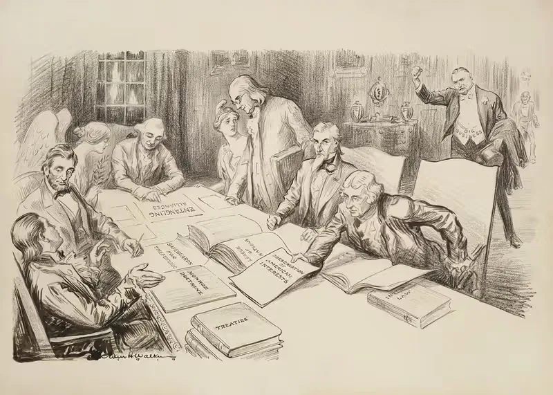 The Intruder; Hurry up, Sam. Never mind Patriotism — William Henry Walker
