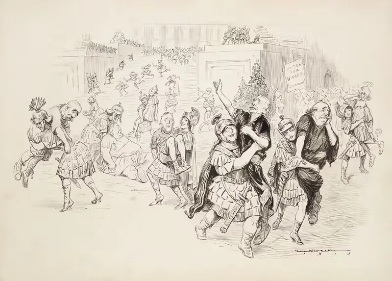 The rape of the Sabine men — William Henry Walker