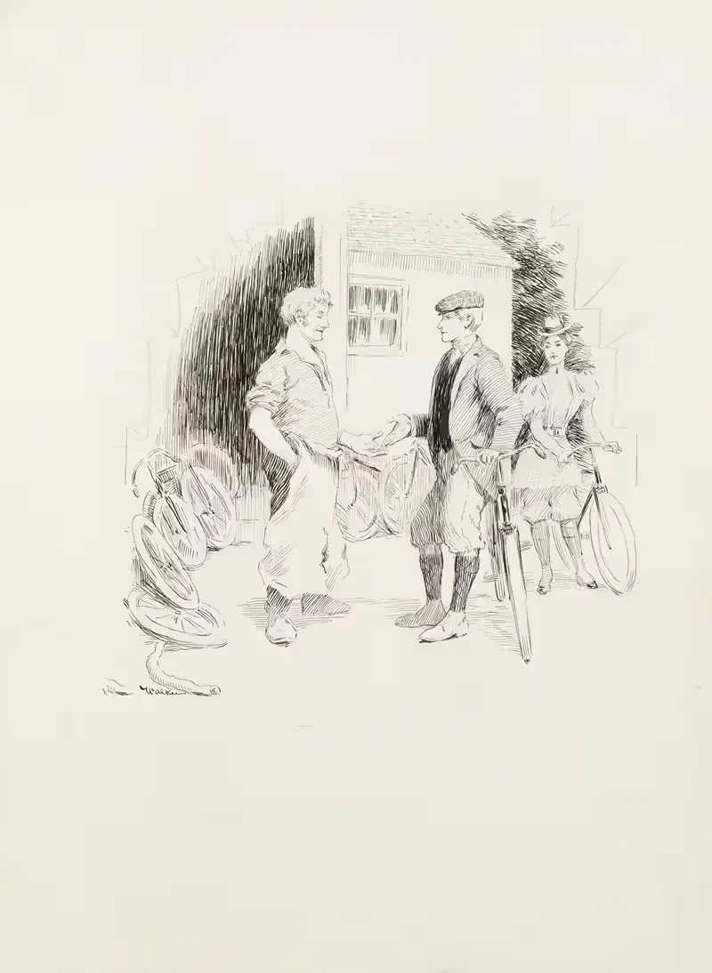 Деревенский кузнец by Уильям Генри Уокер, 1897 — digital art print download