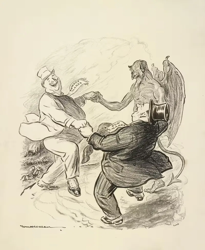 Те, кто радуются by Уильям Генри Уокер, 1914 — digital art print download
