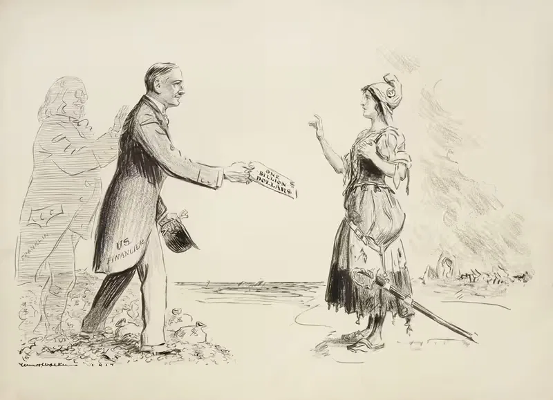 Нашему лучшему другу by Уильям Генри Уокер, 1917 — digital art print download