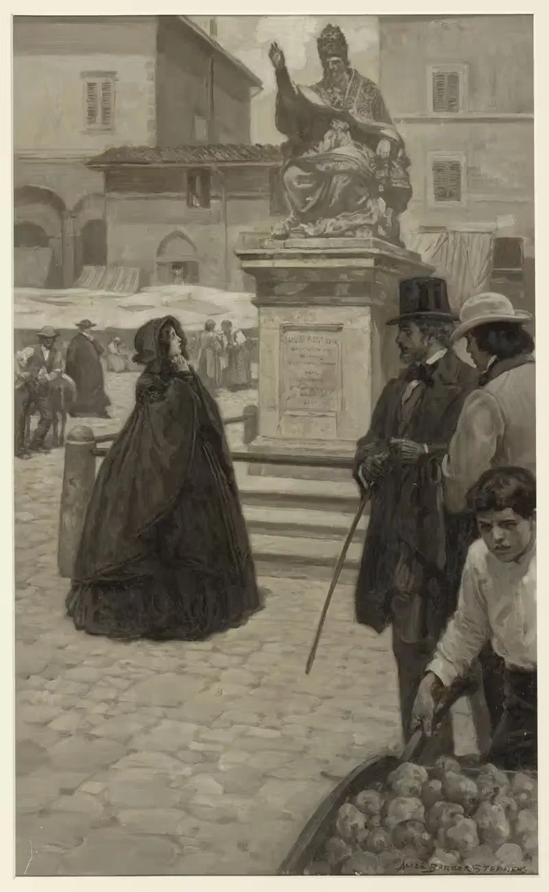 Хорошо запомнившиеся черты by Элис Барбер Стивенс, 1900 — digital art print download